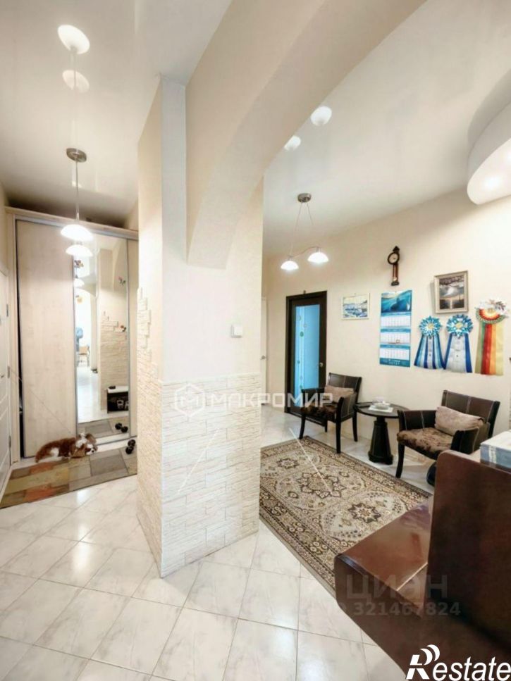 3-комн квартира улица Маяковского, 21 к1,  д. 21 к1