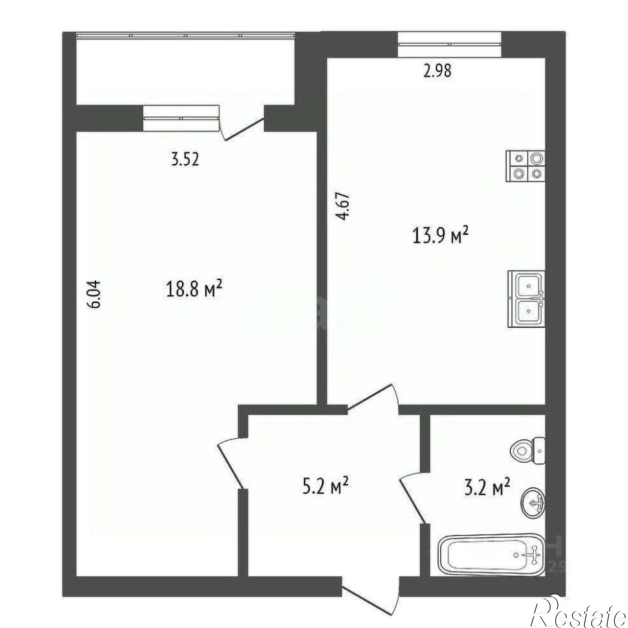 Сдать квартиру за 45 000 рублей на улица Выучейского, 47 к1