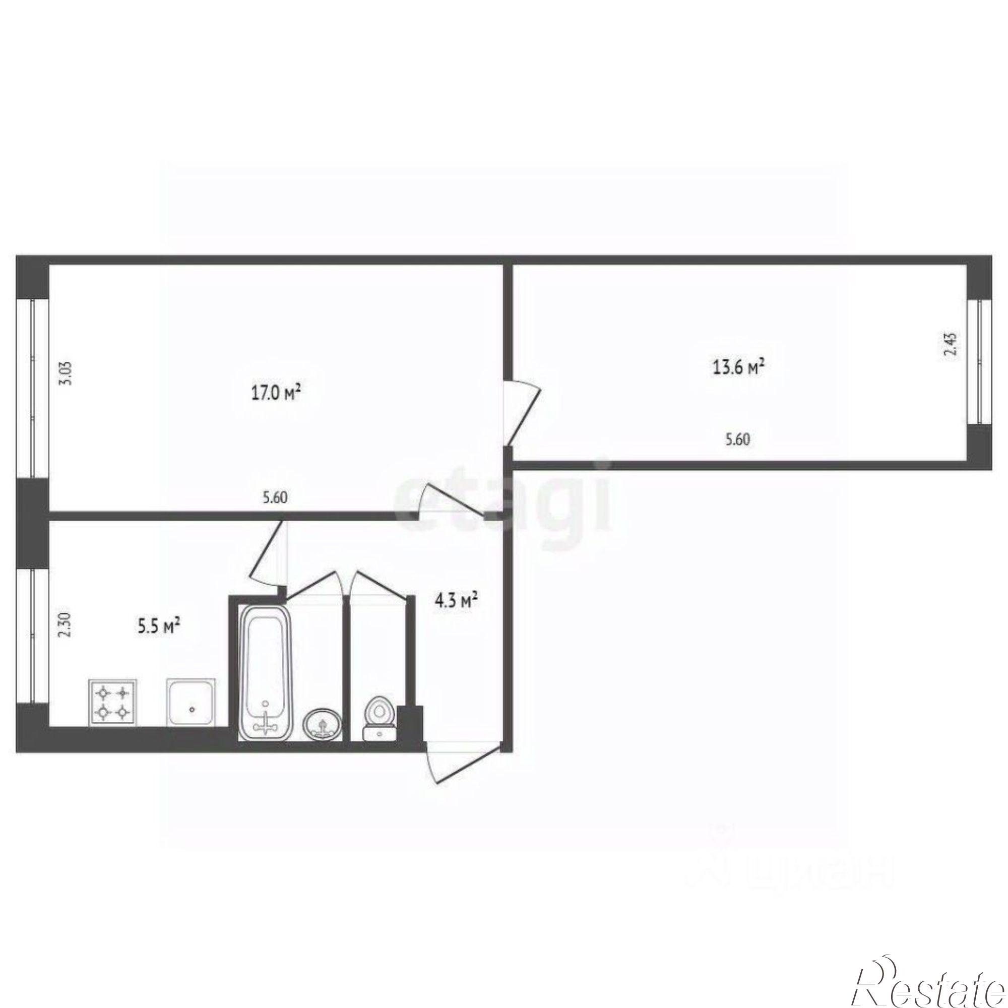 Купить квартиру за 4 150 000 рублей на улица Прокопия Галушина, 9 к1