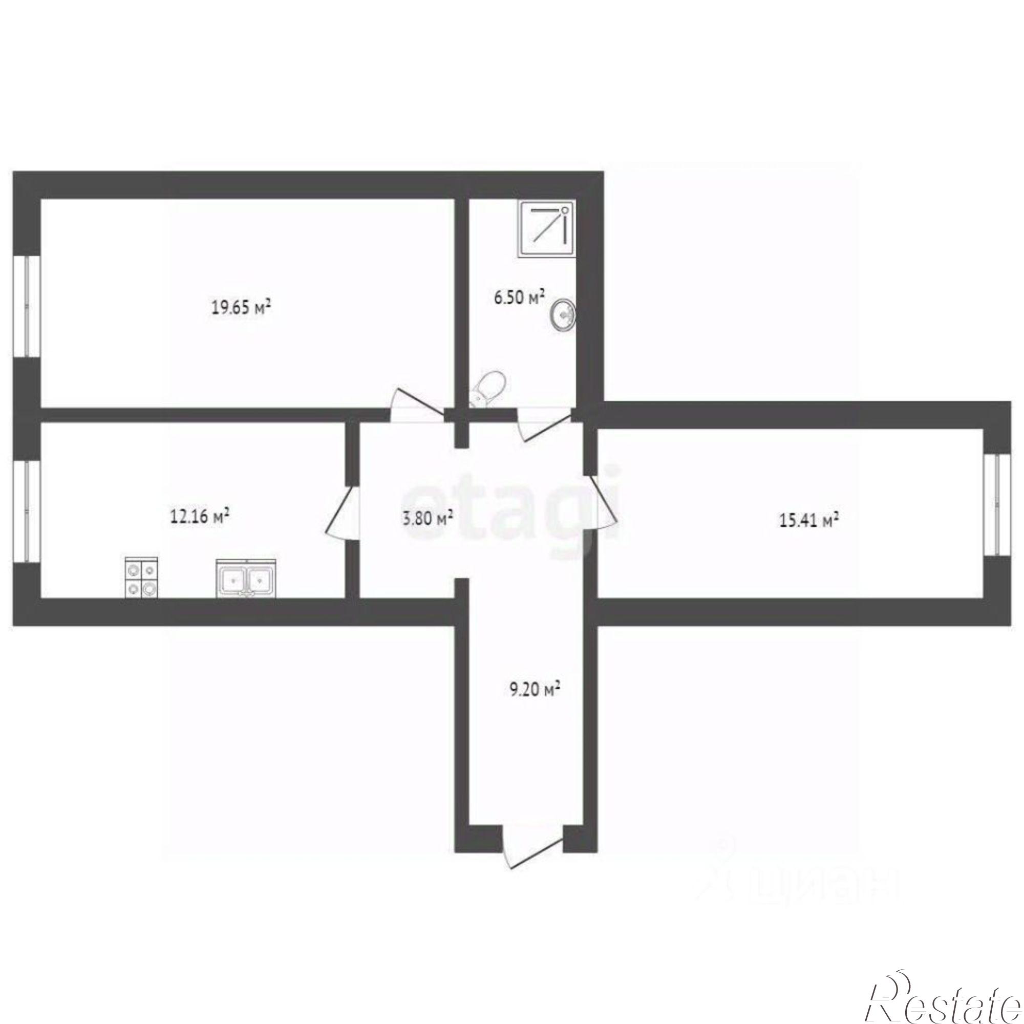 Купить квартиру за 5 000 000 рублей на Ленинградский проспект, 356 к1