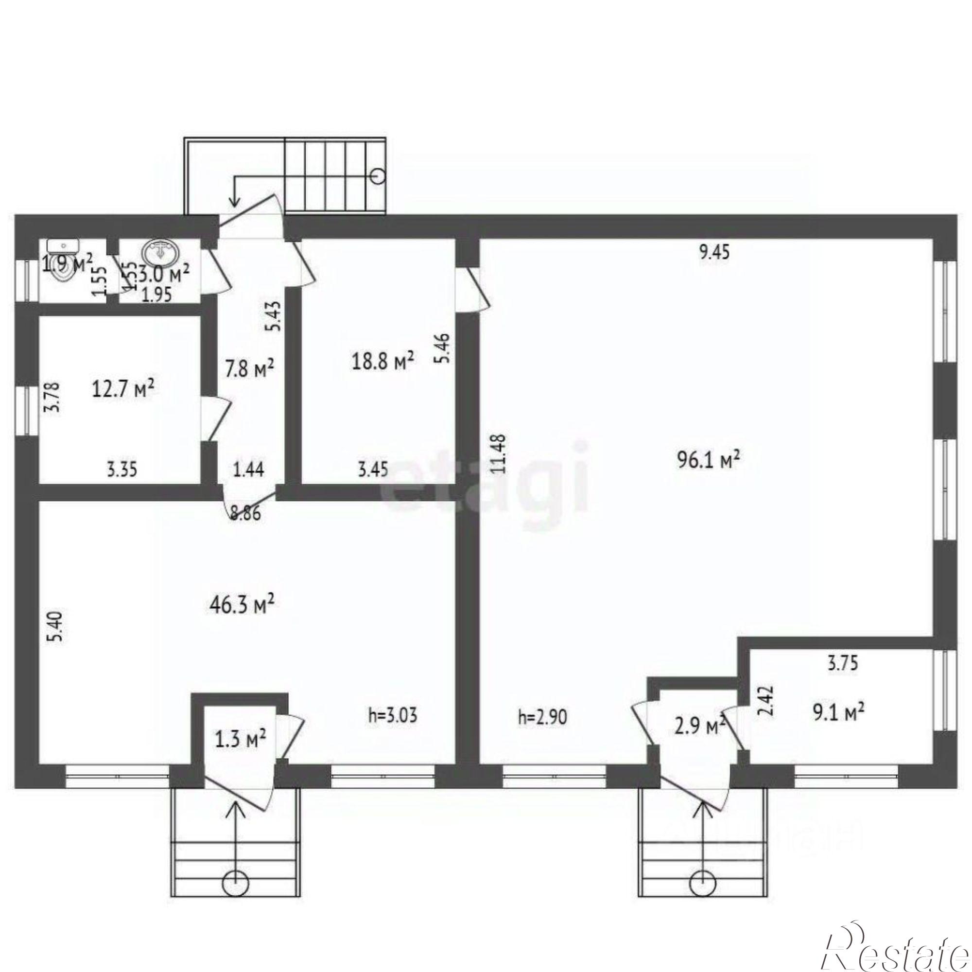 Купить торговое помещение за 3 990 000 рублей на Гидролизная улица, 14