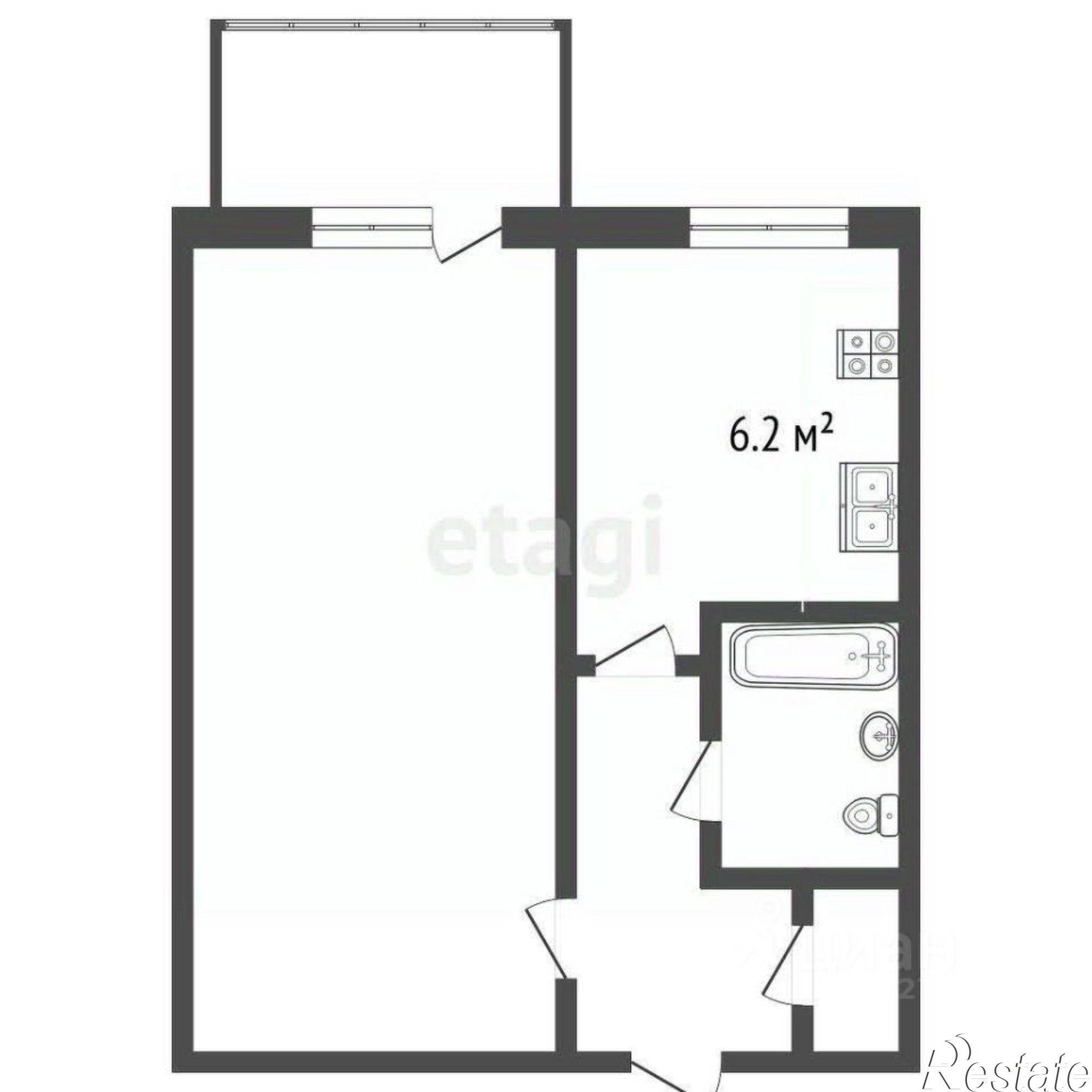 Купить квартиру за 3 900 000 рублей на проспект Обводный Канал, 56