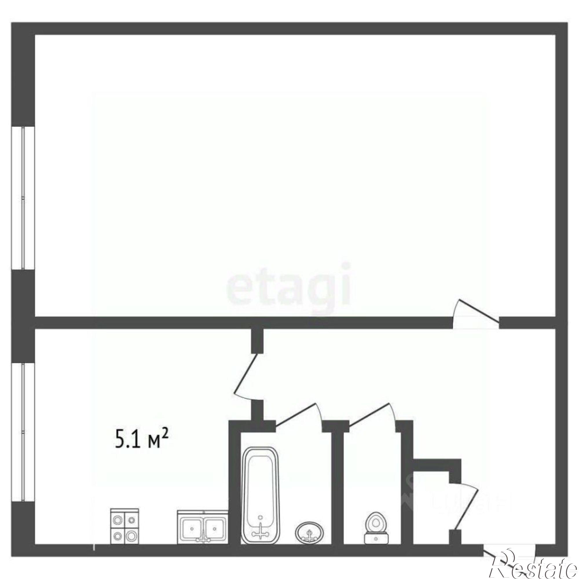 Купить квартиру за 3 500 000 рублей на улица Смольный Буян (дублёр), 24 к2