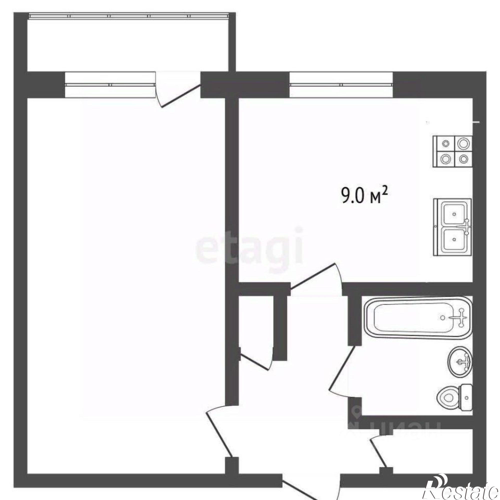 Купить квартиру за 3 200 000 рублей на Штурманская улица, 4 к1