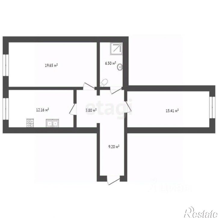 2-комн квартира Ленинградский проспект, 356 к1,  д. 356 к1