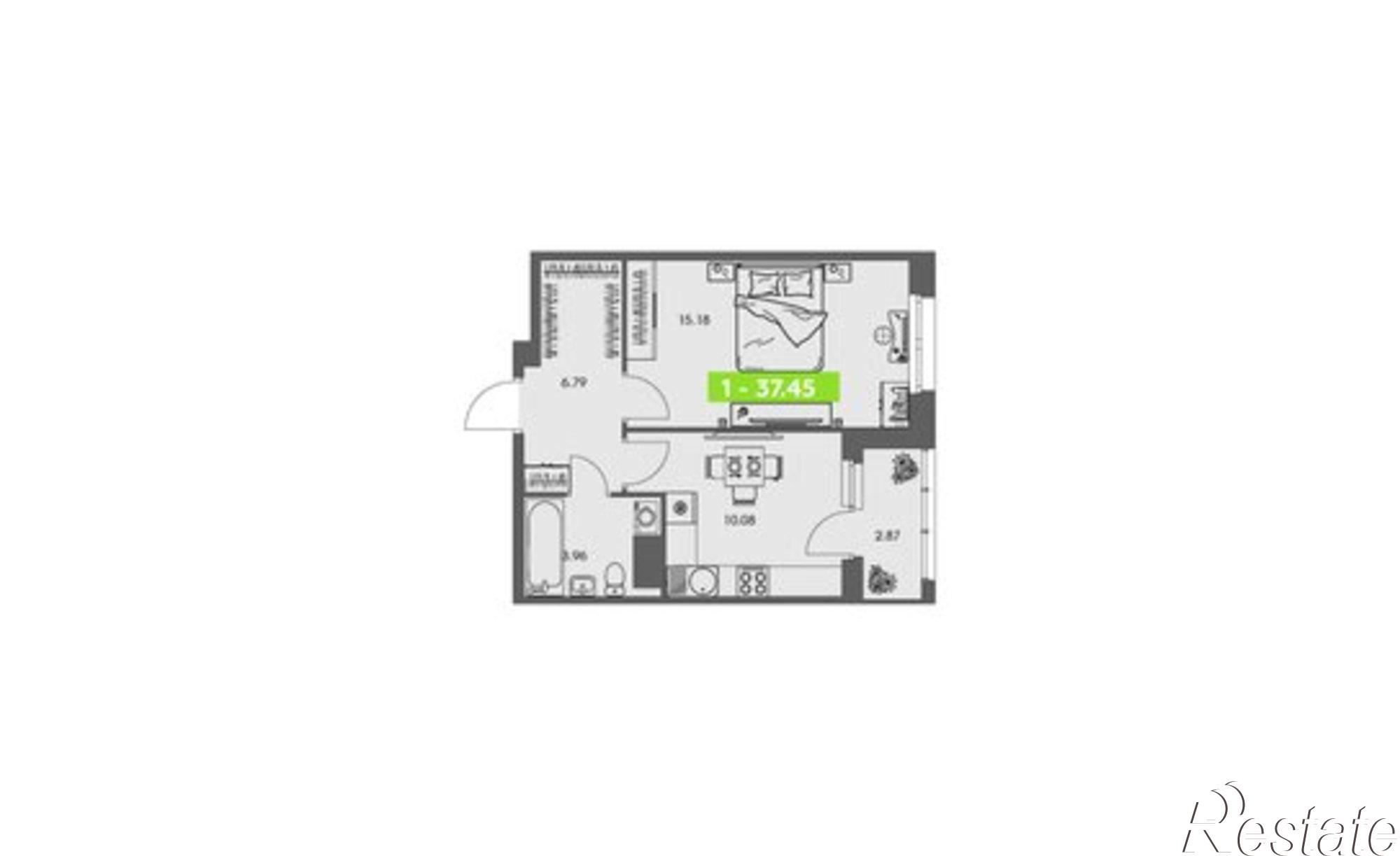 Купить квартиру за 6 185 520 рублей на улица Володарского, 36 к1