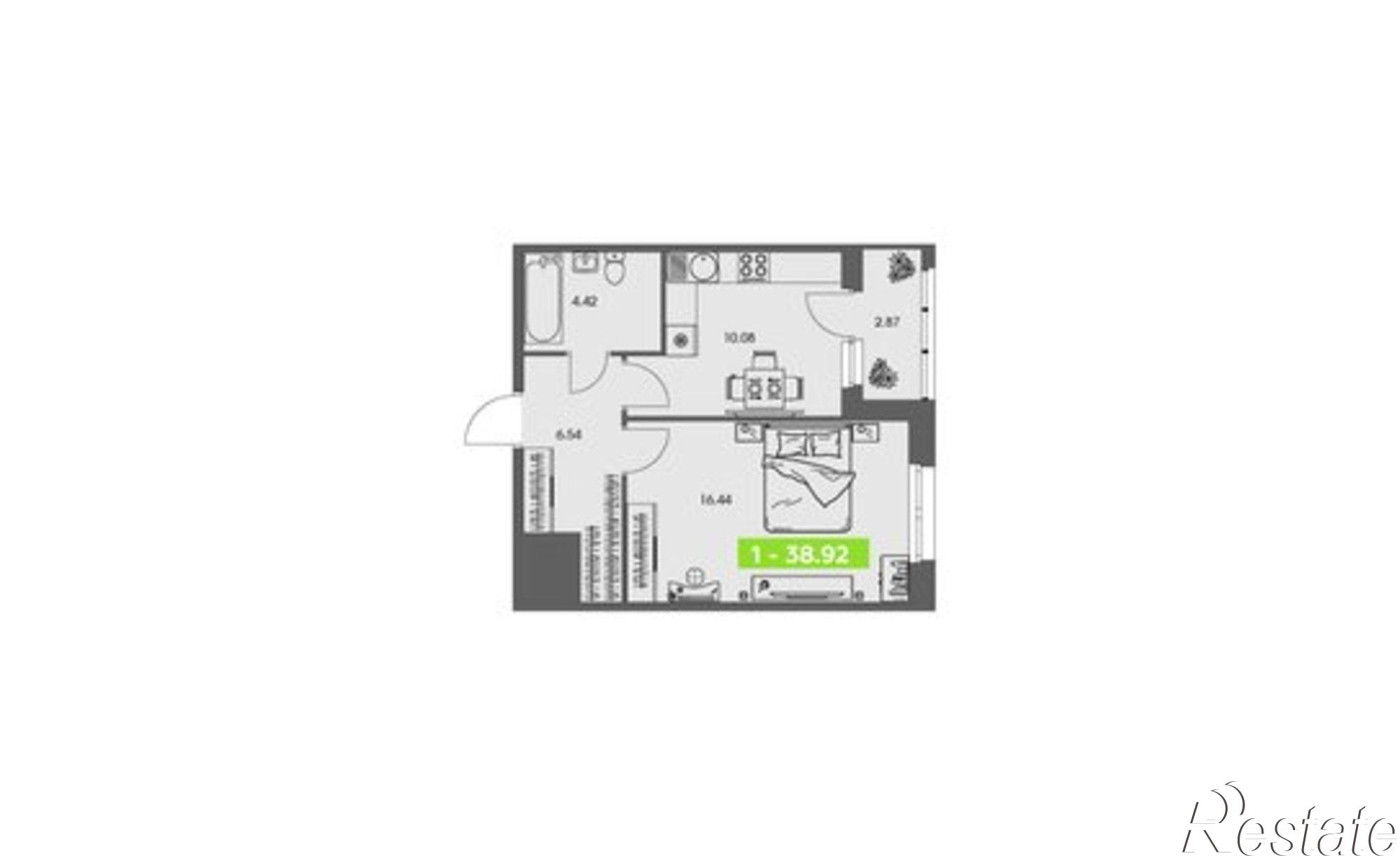 Купить квартиру за 6 107 220 рублей на улица Володарского, 36 к1