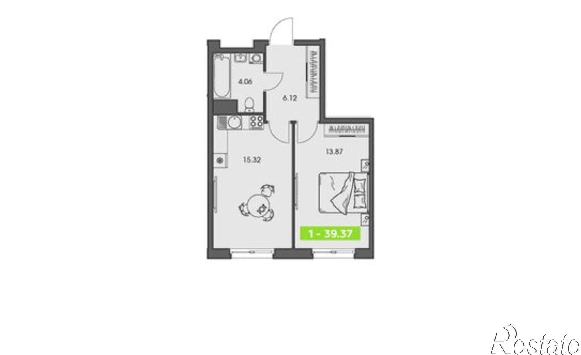 Купить квартиру за 6 830 560 рублей на ул Володарского, 36 2