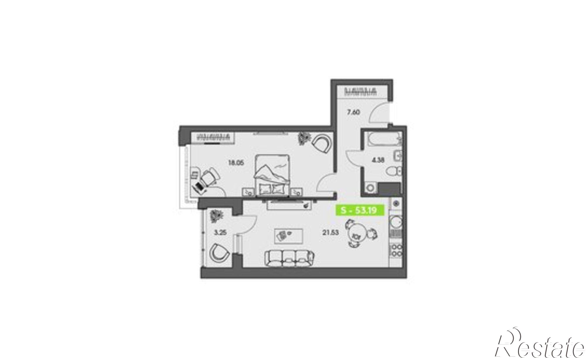 Купить квартиру за 8 762 330 рублей на улица Володарского, 36 к1