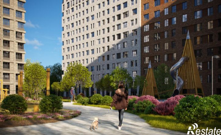 1-комн квартира в новом доме Ленинградский пр-кт, 28,  д. 28