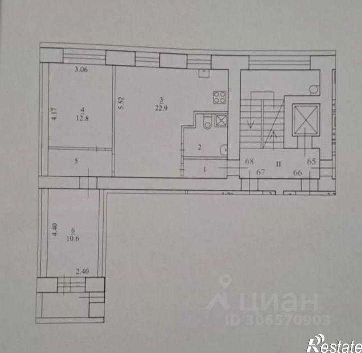 3-комн квартира проспект Дзержинского, 7,  д. 7