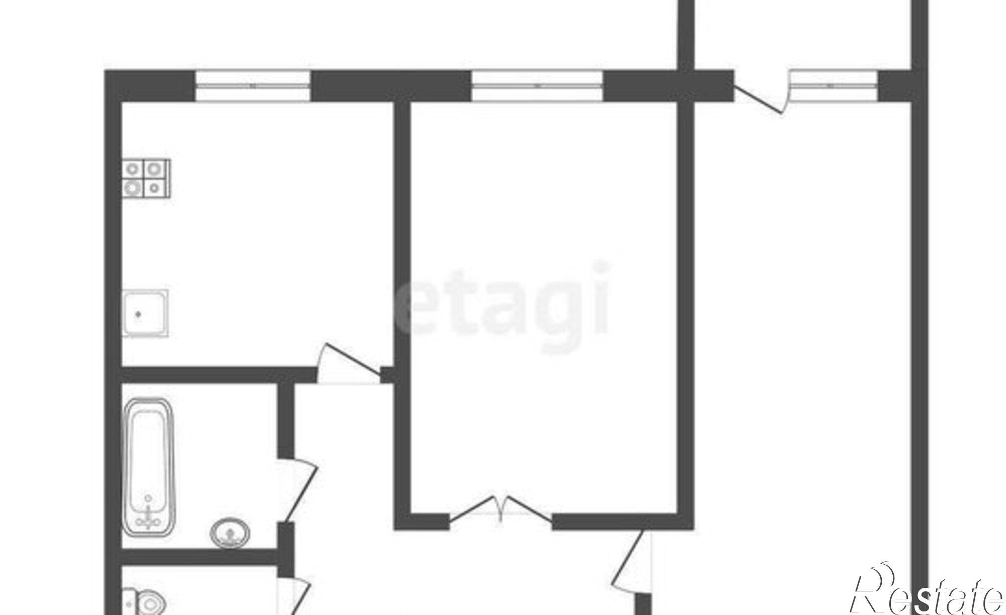 Купить квартиру за 5 800 000 рублей на Воскресенская улица, 95