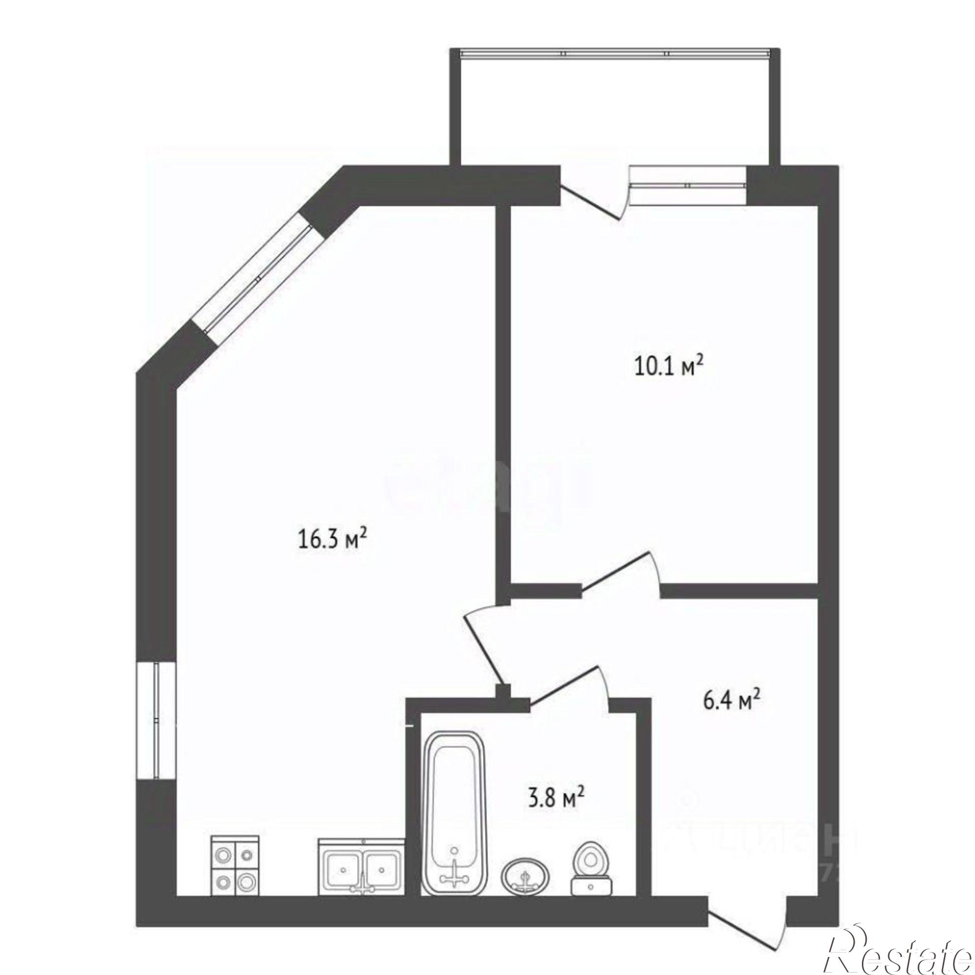 Купить квартиру за 6 590 000 рублей на улица Володарского, 65