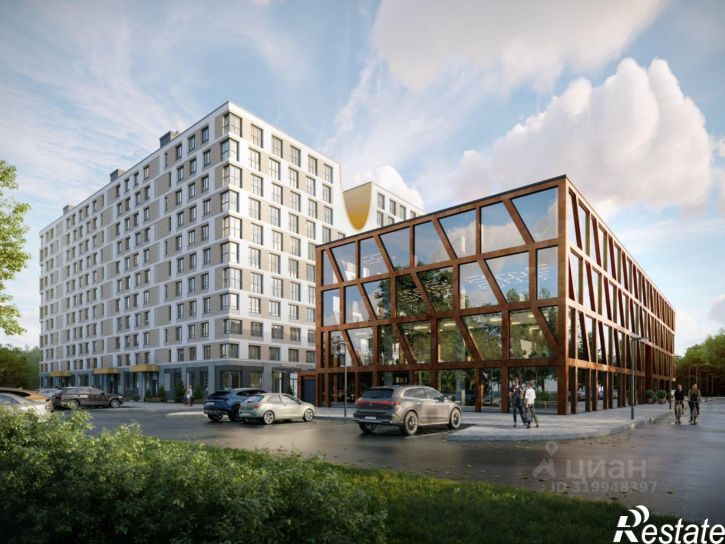 2-комн квартира в новом доме Троицкий пр-кт, 110 1,  д. 110 1,  к. 1