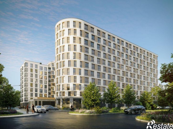 2-комн квартира в новом доме Троицкий пр-кт, 110 1,  д. 110 1,  к. 1