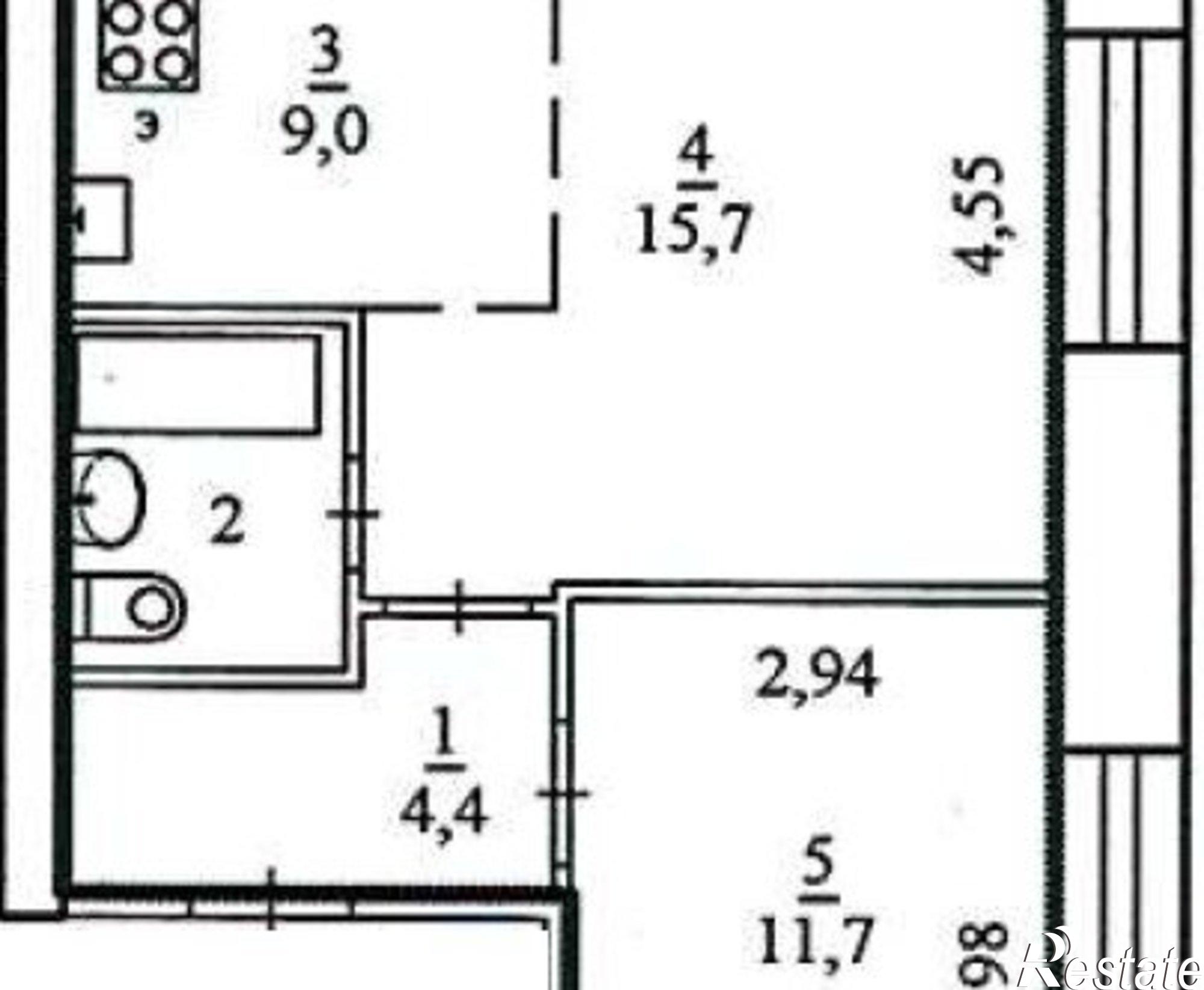 Купить квартиру за 6 902 000 рублей на улица Володарского, 65 к2