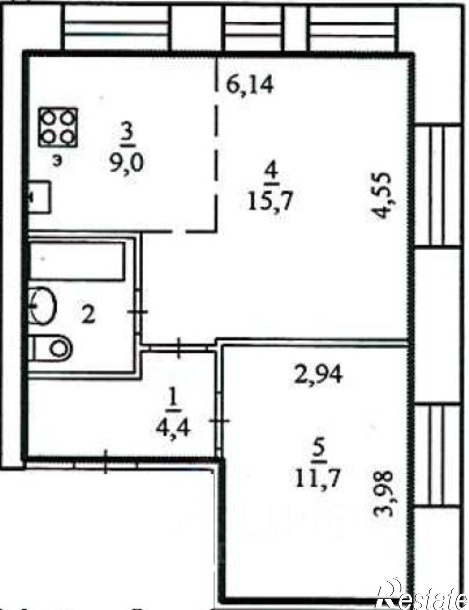 Купить квартиру за 6 902 000 рублей на проспект Советских Космонавтов, 68
