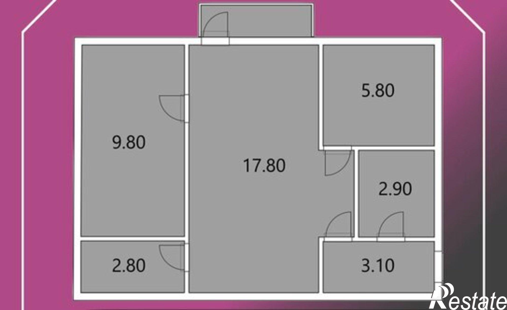 Купить квартиру за 4 550 000 рублей на проспект Обводный Канал, 54
