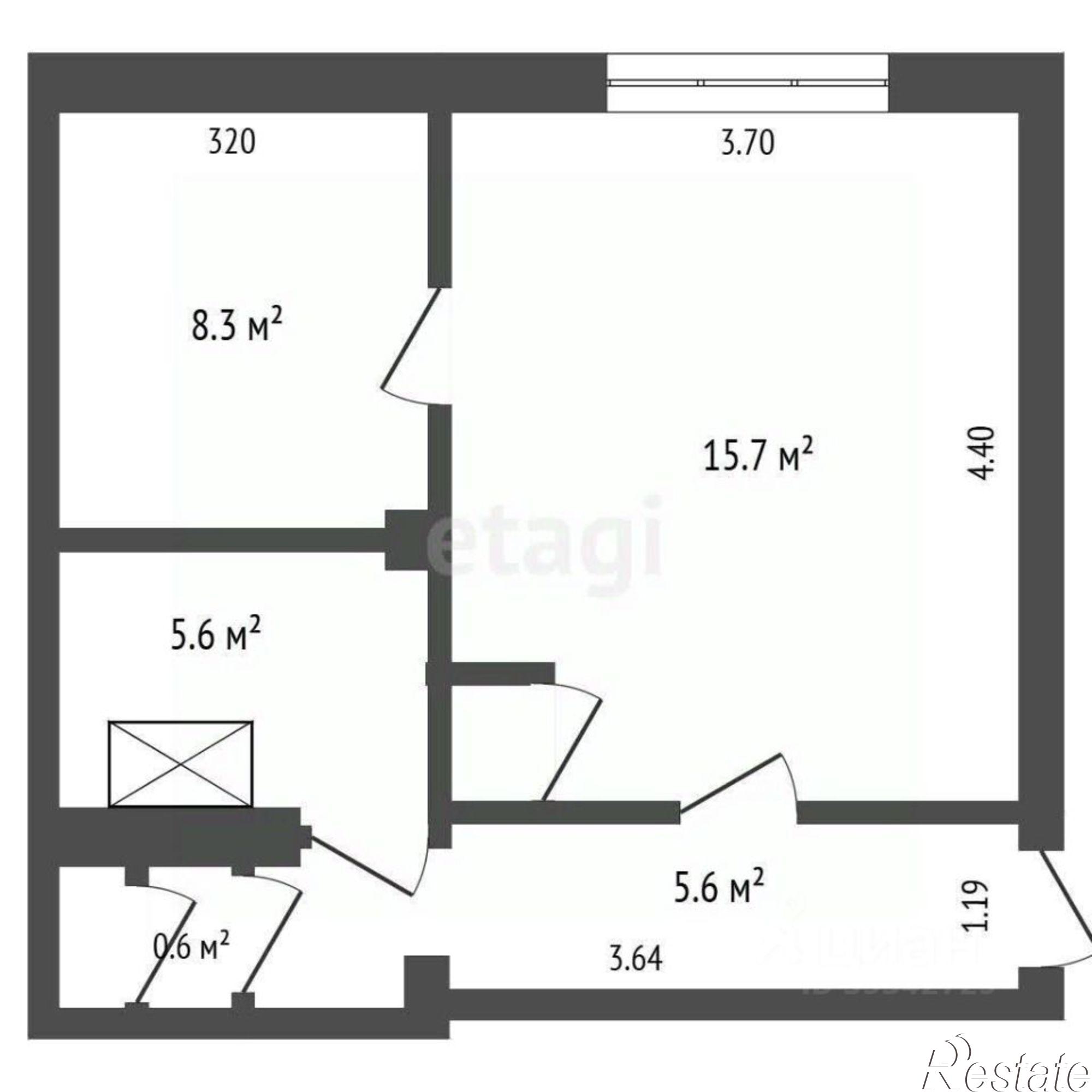 Купить квартиру за 2 500 000 рублей на Новый проспект, 7