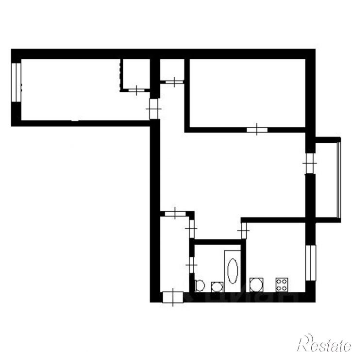 3-комн квартира проспект Дзержинского, 19,  д. 19