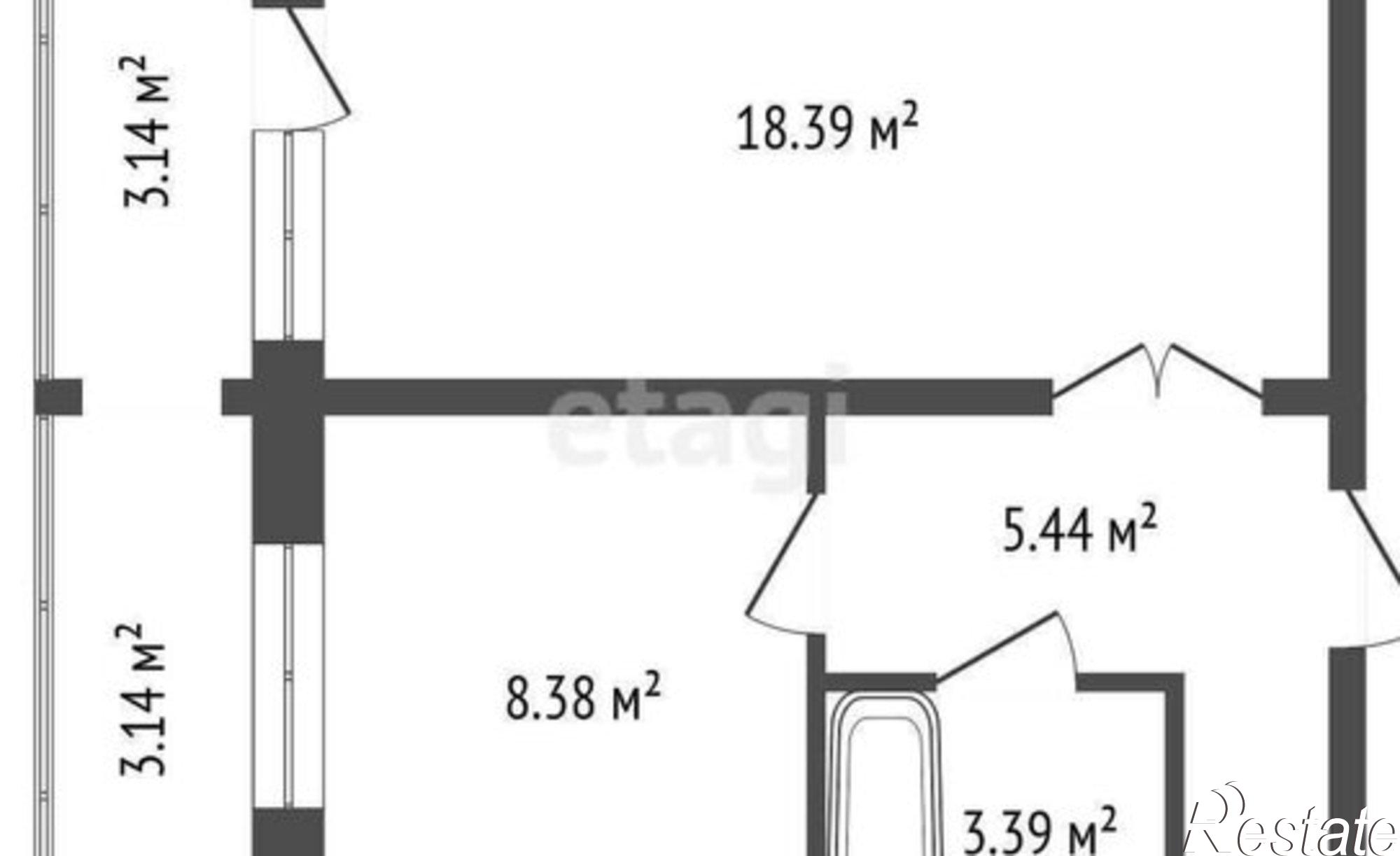 Купить квартиру за 6 200 000 рублей на Стрелковая улица, 27 к1