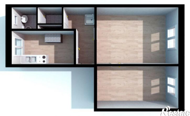 2-комн квартира ул Севстрой, 47,  д. 47