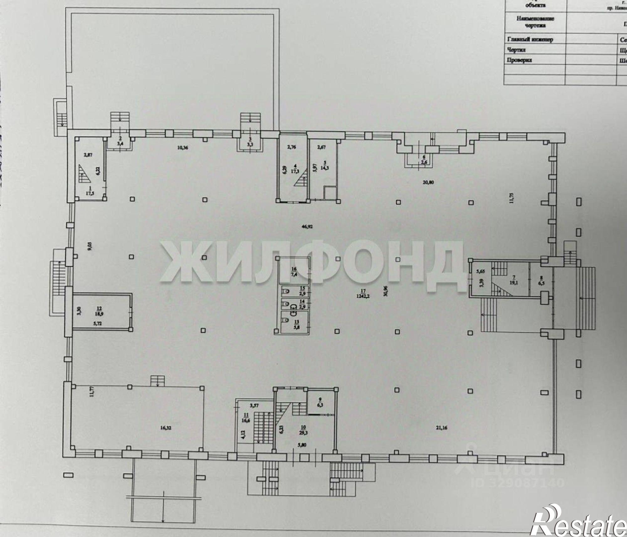Купить ОСЗ, отдельно стоящее здание за 223 406 000 рублей на Никольский пр-кт, 17