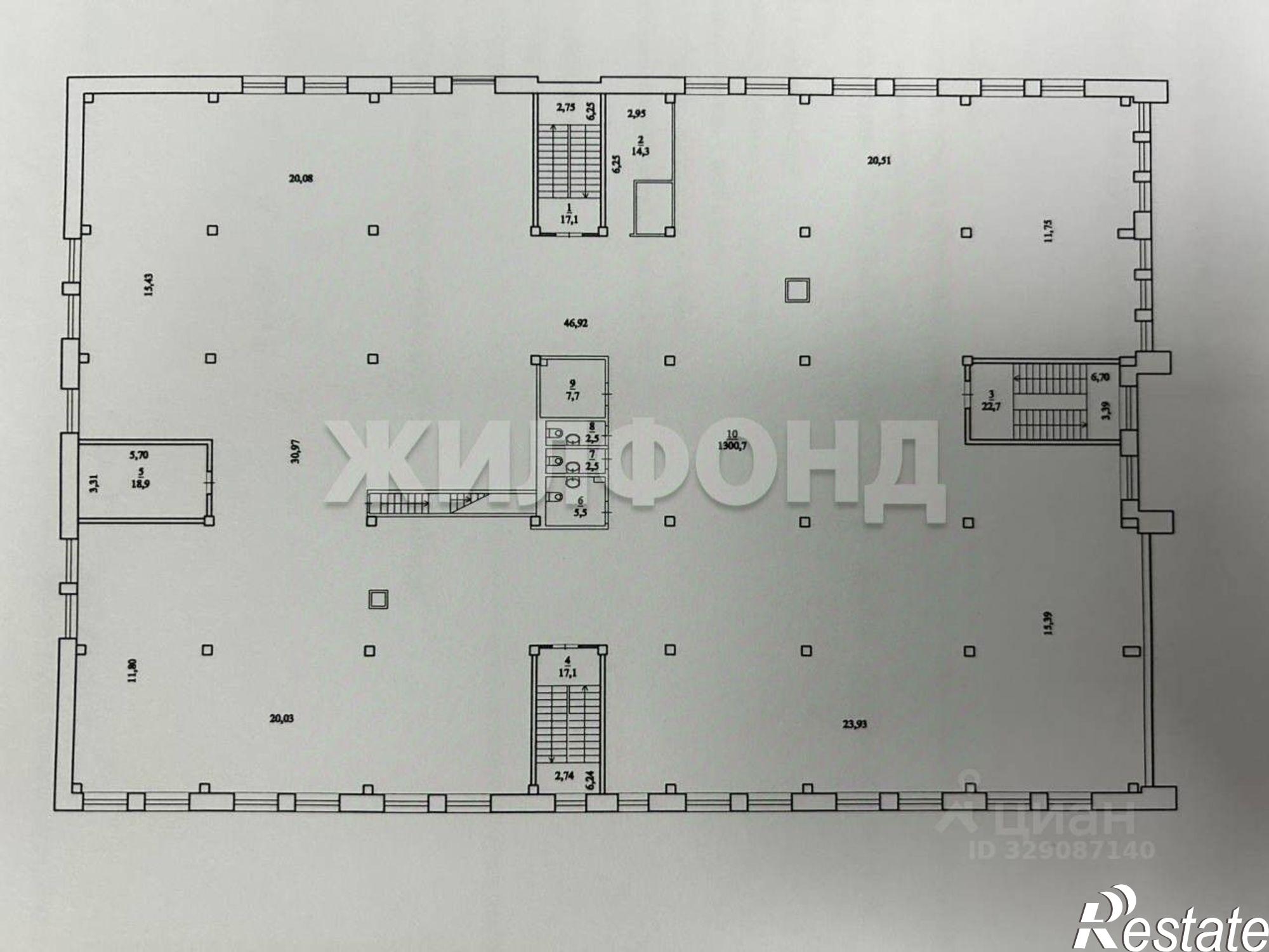Купить ОСЗ, отдельно стоящее здание за 223 406 000 рублей на Никольский пр-кт, 17