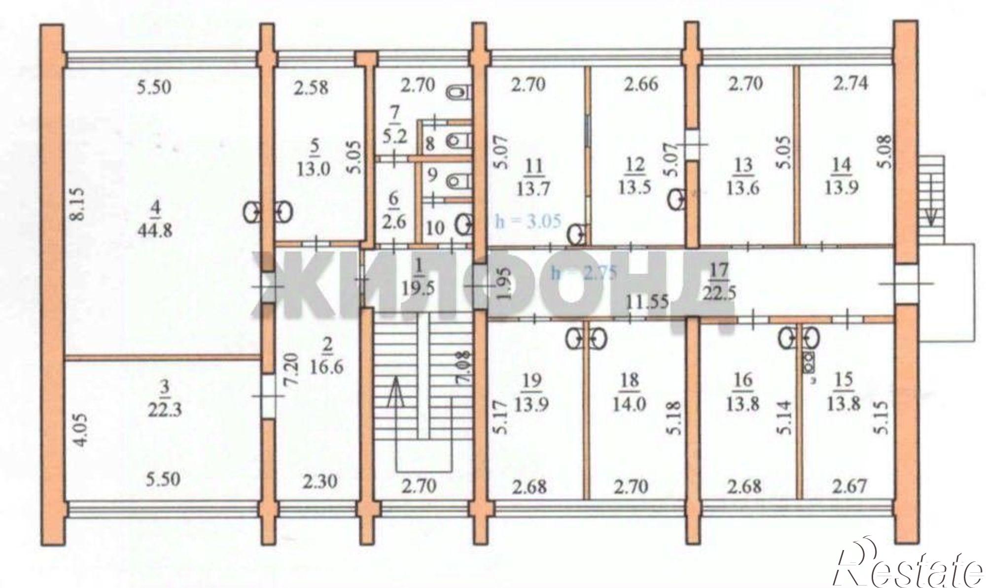 Купить ОСЗ, отдельно стоящее здание за 3 150 180 рублей на ул Кировская, 4