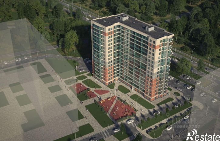 1-комн квартира в новом доме Московский проспект