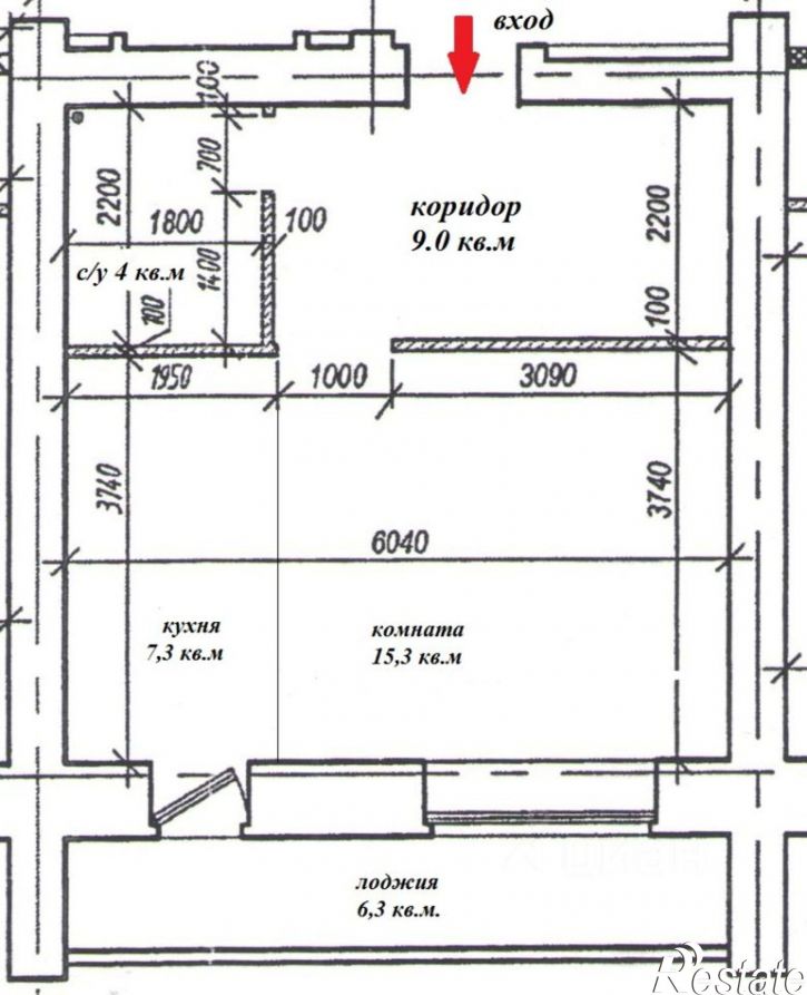 1-комн квартира Московский пр-кт, 40,  д. 40