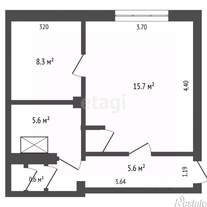 2-комн квартира Новый проспект, 7,  д. 7