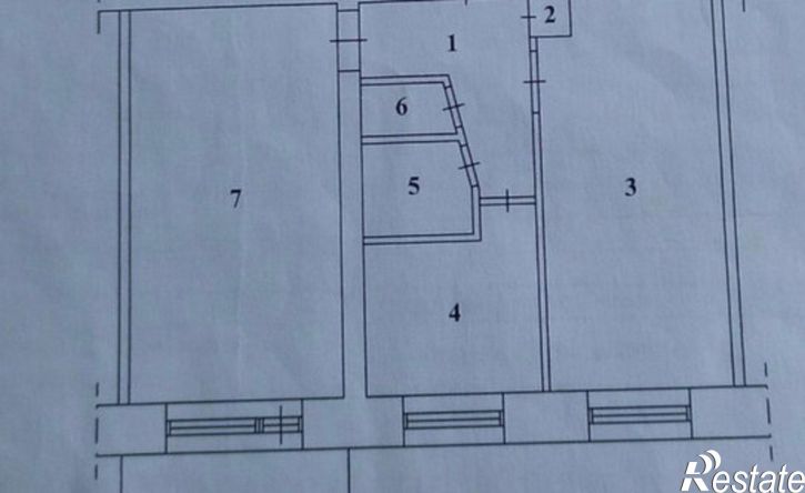 2-комн квартира ул Адмирала Кузнецова, 25,  д. 25