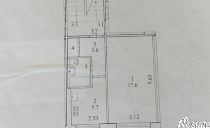 1-комн квартира ул Кирпичного завода, 25,  д. 25