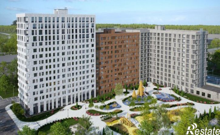 2-комн квартира в новом доме Ленинградский пр-кт, 30 1,  д. 30 1,  к. 1