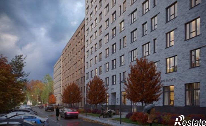 2-комн квартира в новом доме Ленинградский пр-кт, 30 1,  д. 30 1,  к. 1