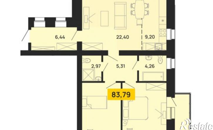 3-комн квартира ул Карпогорская, 12 2,  д. 12 2,  к. 2
