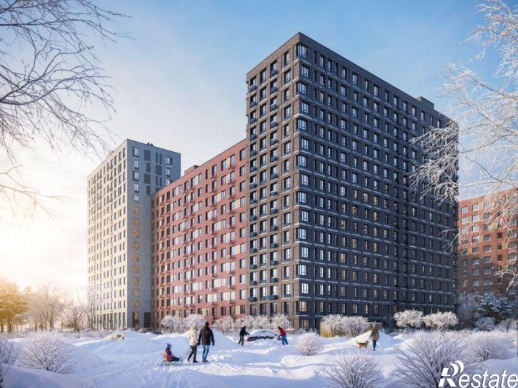 1-комн квартира в новом доме Ленинградский пр-кт, 30 1,  д. 30 1,  к. 1