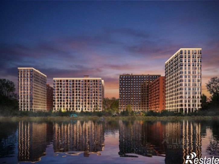 1-комн квартира в новом доме Ленинградский пр-кт, 30 1,  д. 30 1,  к. 1