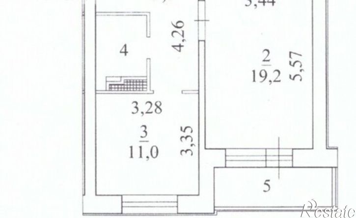 1-комн квартира ул Поморская, 26,  д. 26