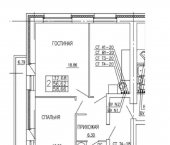 2-комн, 59кв м, этаж 3/10 ул Карпогорская, 12 1