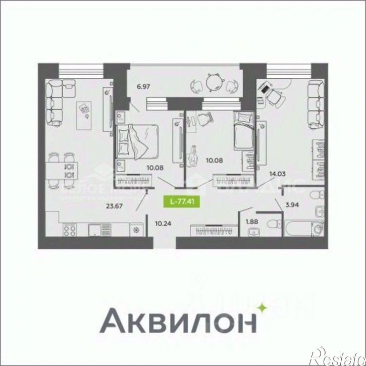 3-комн квартира ул Нагорная, 1 1,  д. 1 1,  к. 1