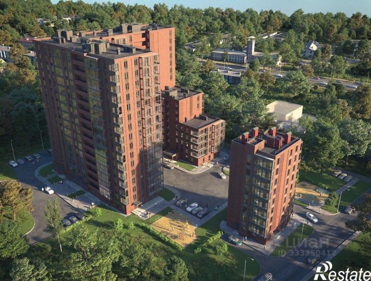 1-комн квартира в новом доме Коммунальная улица, 6 к1,  д. 6 к1