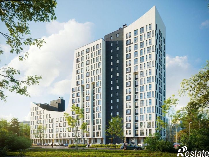 1-комн квартира в новом доме ул Воскресенская, 93 2,  д. 93 2,  к. 2