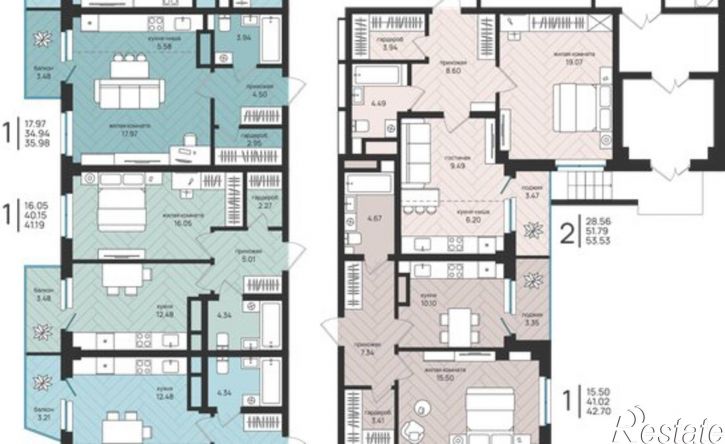 2-комн квартира в новом доме улица Ленина, 21к8