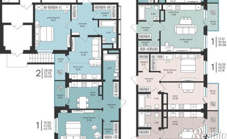 2-комн квартира в новом доме улица Ленина, 21к8