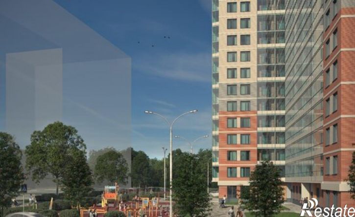 1-комн квартира в новом доме улица Ленина, 21к8