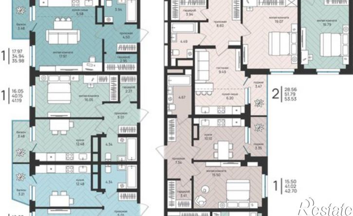 2-комн квартира в новом доме улица Ленина, 21к8