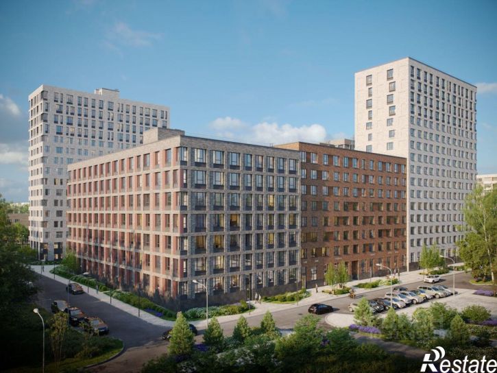 2-комн квартира в новом доме Ленинградский пр-кт, 30 1,  д. 30 1,  к. 1