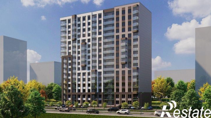2-комн квартира в новом доме улица Серафимовича, 66,  д. 66
